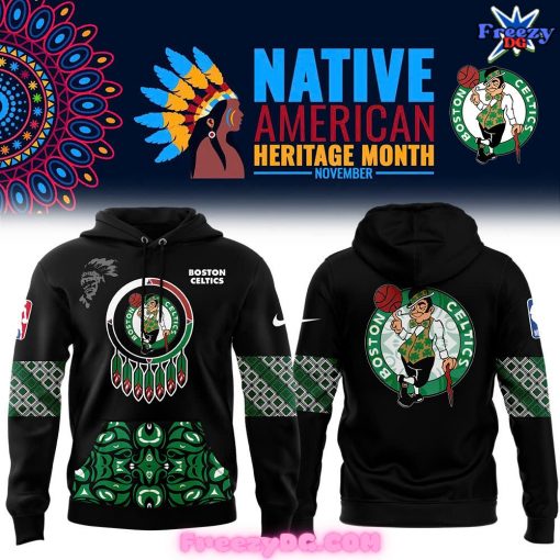 Boston Celtics NBA Native American Heritage Month Hoodie