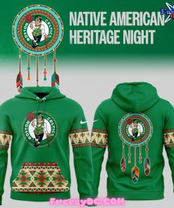 Boston Celtics Native American Heritage Month 2024 Hoodie