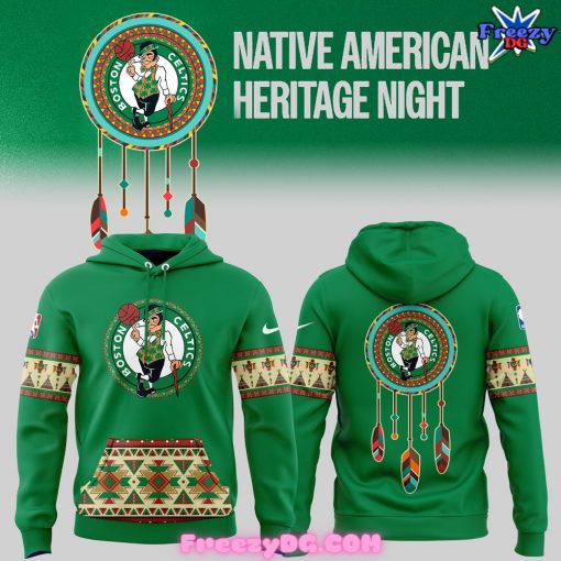 Boston Celtics Native American Heritage Month 2024 Hoodie