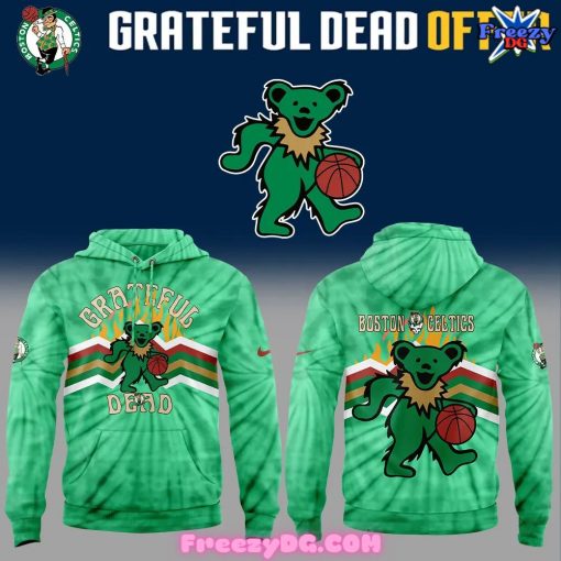 Boston Celtics x Grateful Dead Night Special Green Hoodie