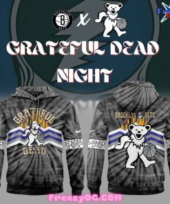 Brooklyn Nets Grateful Dead Night 2024 Hoodie