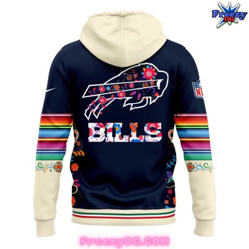 Buffalo Bills Dia De Los Muertos Hoodie