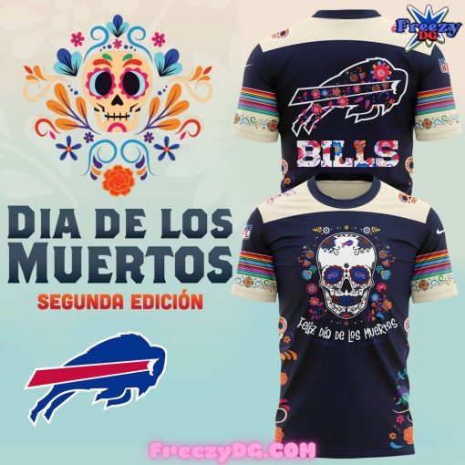 Buffalo Bills Dia De Los Muertos T-Shirt