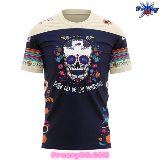 Buffalo Bills Dia De Los Muertos T-Shirt