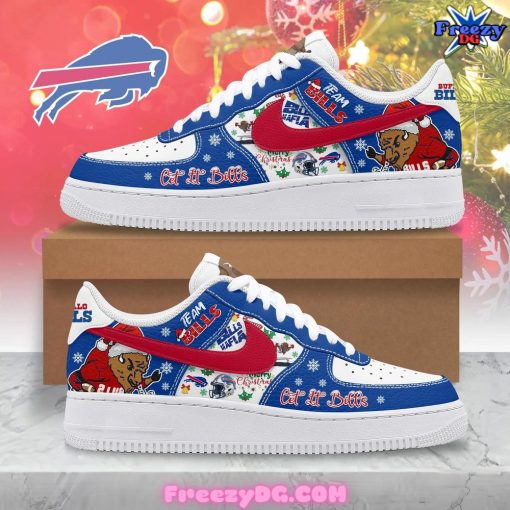 Buffalo Bills Merry Christmas Limited Edition Nike Air Force 1