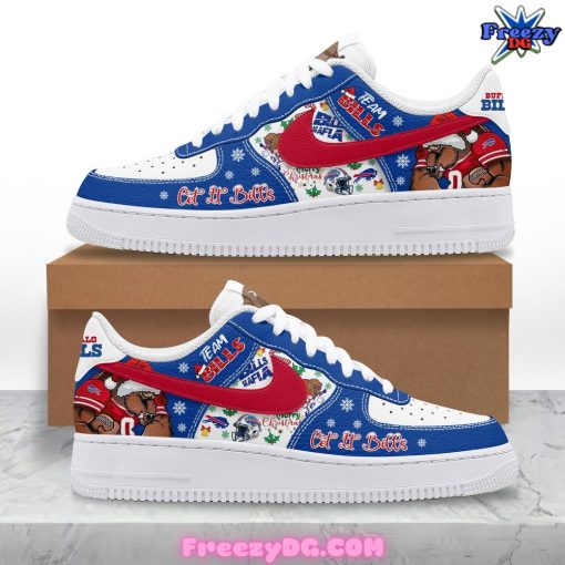 Buffalo Bills Merry Christmas Limited Edition Nike Air Force 1