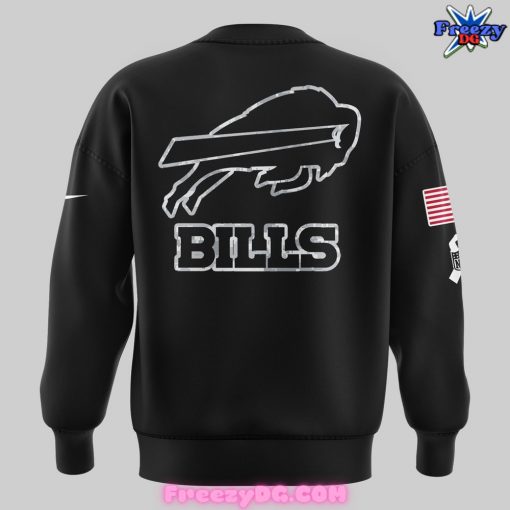 Buffalo Bills Salute to Service Special Black Sweatshirt