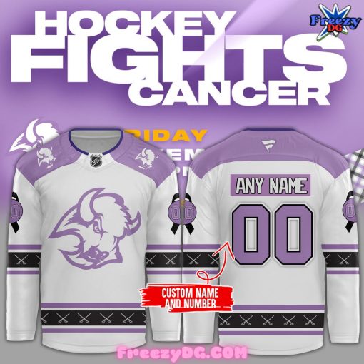 Buffalo Sabres Hockey Fights Cancer 2024 Hockey Jersey