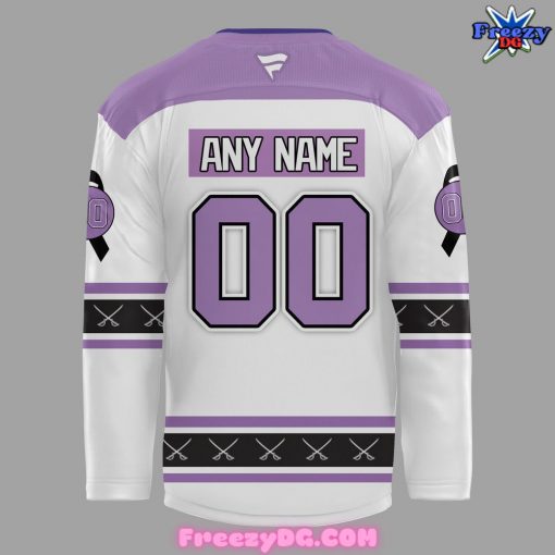 Buffalo Sabres Hockey Fights Cancer Special Edition Hockey Jersey