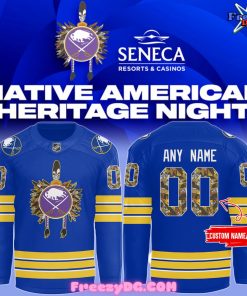 Buffalo Sabres Native American Heritage Night Special Hockey Jersey