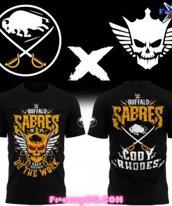 Buffalo Sabres x Cody Rhodes 2024 Black T-Shirt