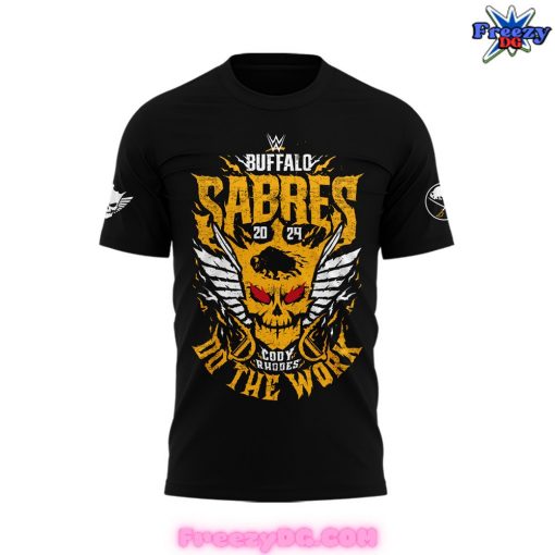 Buffalo Sabres x Cody Rhodes 2024 Black T-Shirt