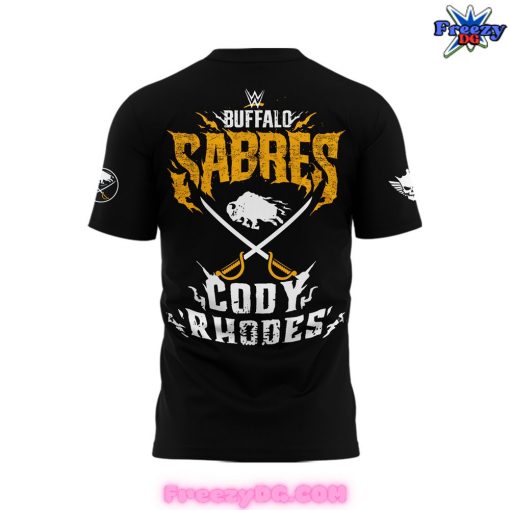 Buffalo Sabres x Cody Rhodes 2024 Black T-Shirt