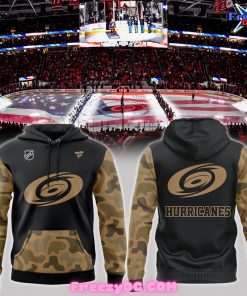 Carolina Hurricanes Veterans Day 2024 Special Hoodie