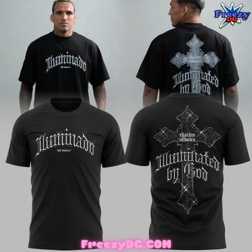 Charles Oliveira Illuminated by God T-Shirt