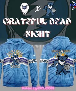 Charlotte Hornets Grateful Dead Night 2024 Hoodie