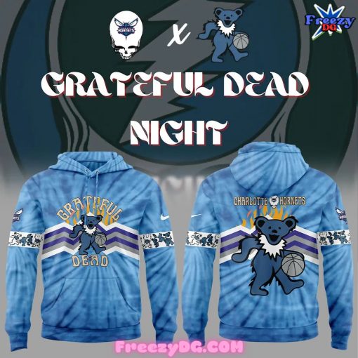 Charlotte Hornets Grateful Dead Night 2024 Hoodie