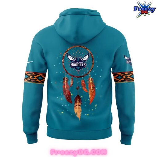 Charlotte Hornets Native American Heritage Month 2024 Hoodie