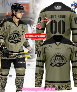 Charlottetown Islanders Military Appreciation 2024 Hockey Jersey