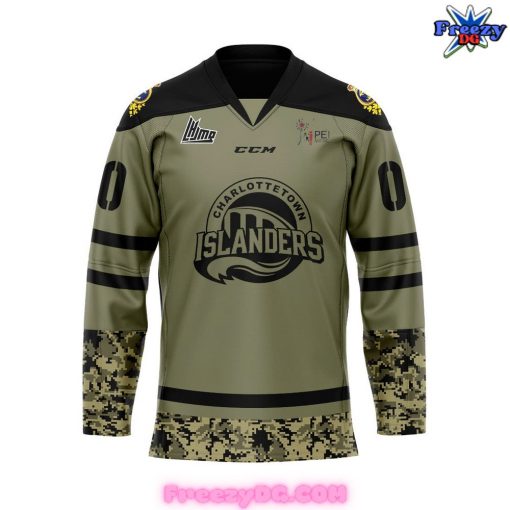 Charlottetown Islanders Military Appreciation 2024 Hockey Jersey