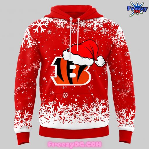 Cincinnati Bengals NFL Merry Christmas 2024 Hoodie