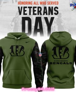 Cincinnati Bengals Veterans Day 2024 Hoodie