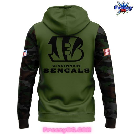 Cincinnati Bengals Veterans Day 2024 Hoodie