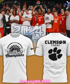 Clemson Tigers Champion Sunshine Slam Tee 2024 White T-Shirt