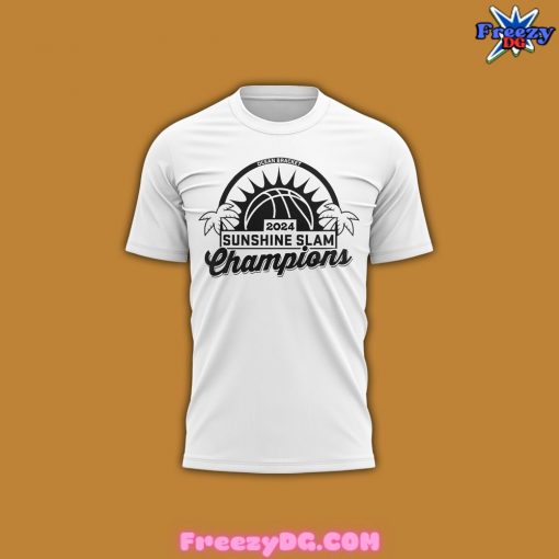 Clemson Tigers Champion Sunshine Slam Tee Special 2024 White T-Shirt