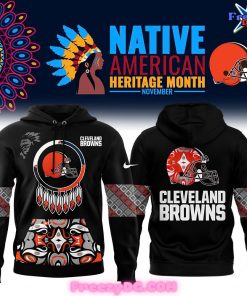 Cleveland Browns Native American Heritage Month 2024 Hoodie