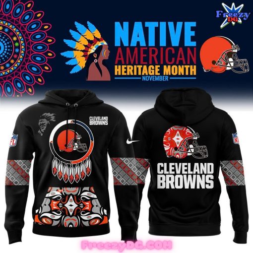 Cleveland Browns Native American Heritage Month 2024 Hoodie