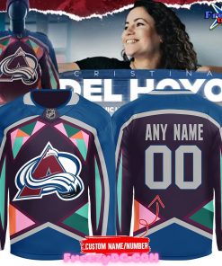 Colorado Avalanche Hispanic Heritage Month Hockey Jersey