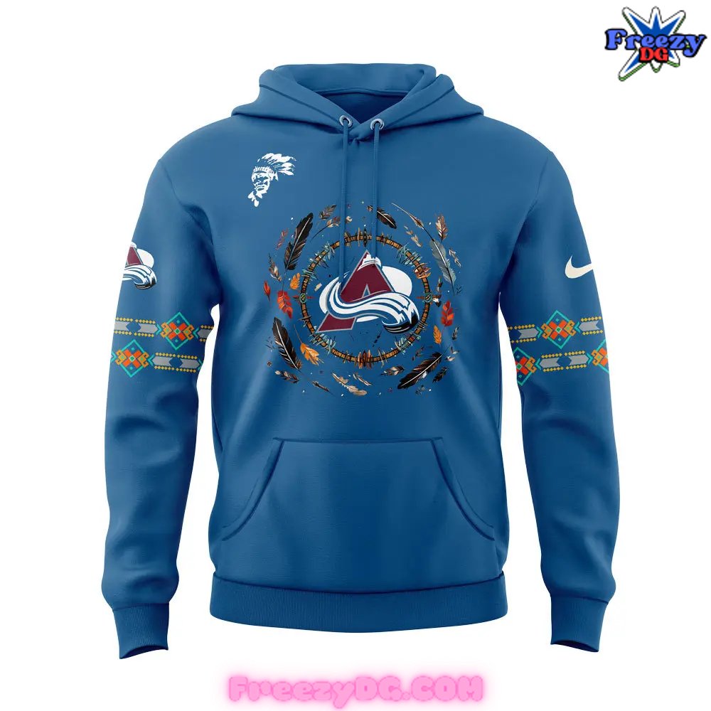 Colorado Avalanche Native American Heritage Month 2024 Hoodie