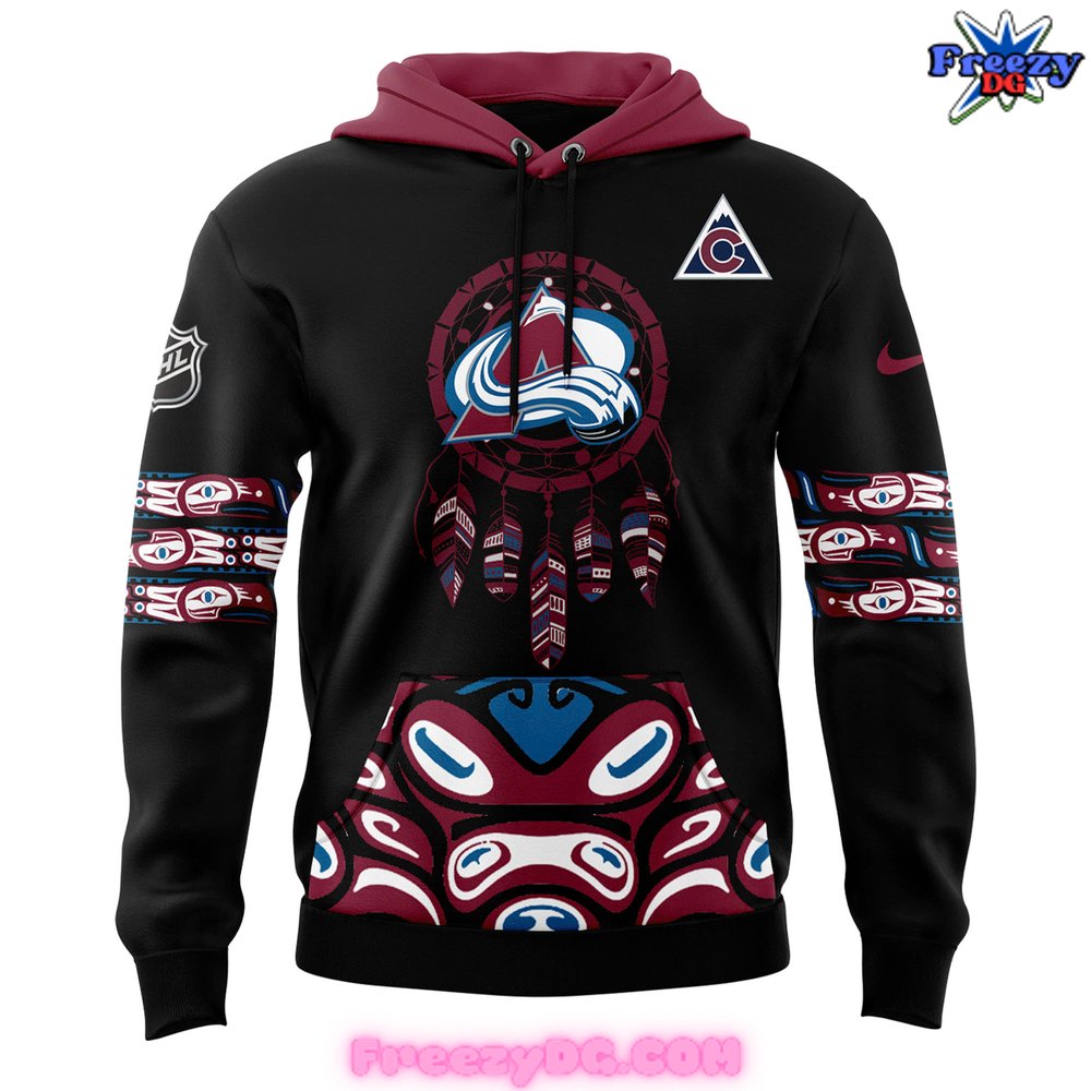 Colorado Avalanche Native American Heritage Month 2024 Hoodie Colorado Avalanche Native American Heritage Month 2024 Hoodie