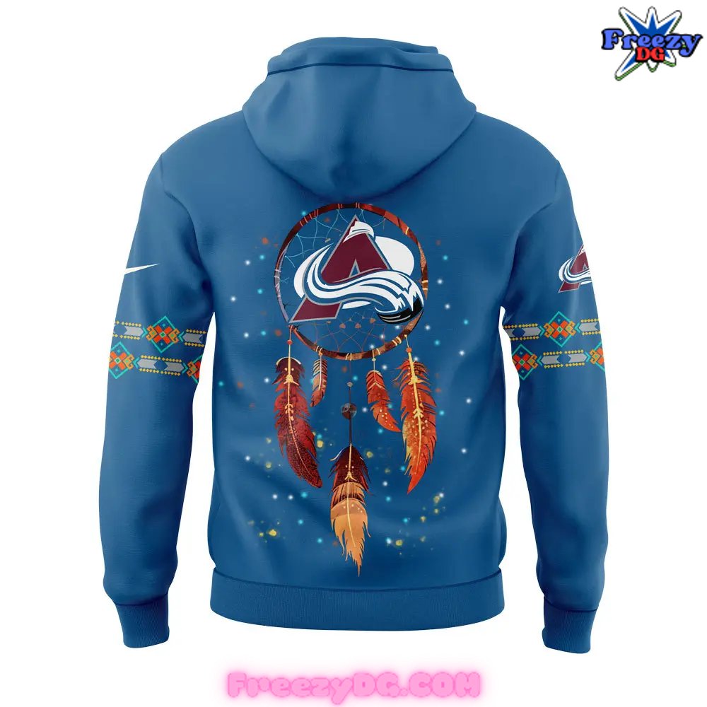 Colorado Avalanche Native American Heritage Month 2024 Hoodie