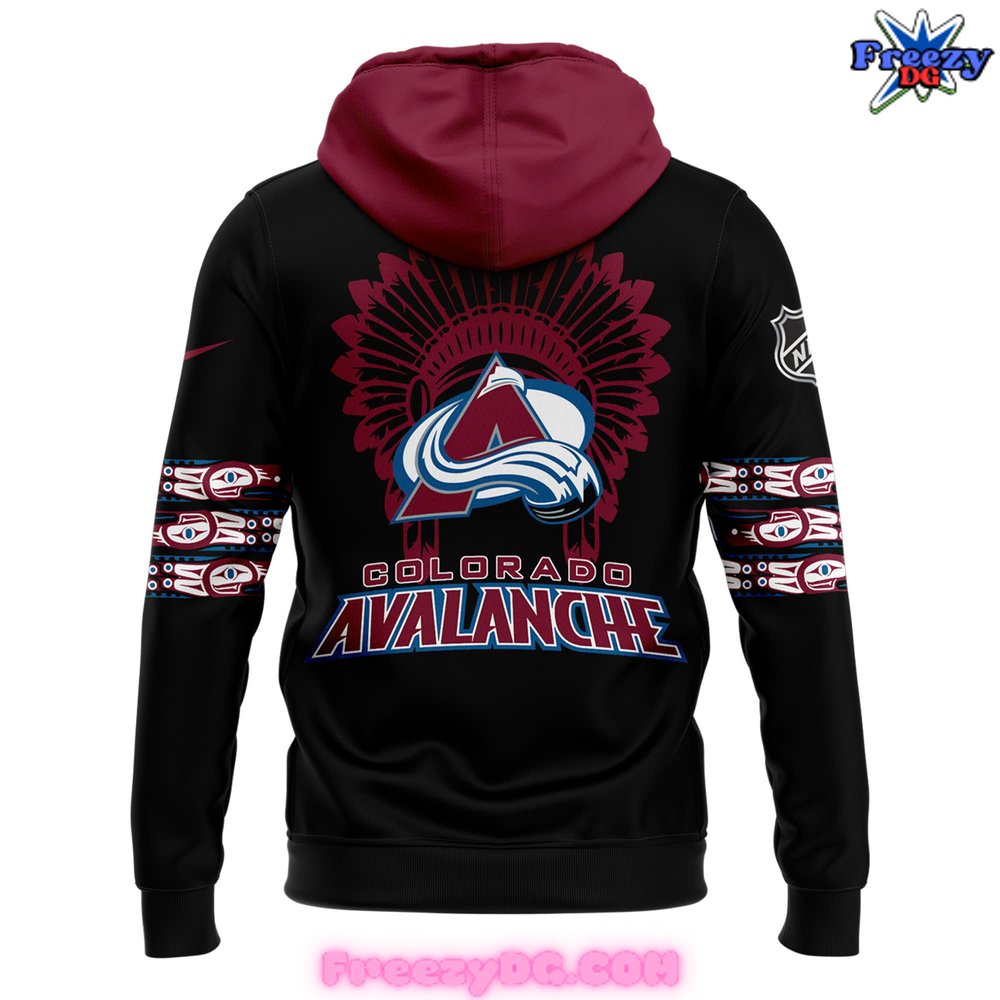 Colorado Avalanche Native American Heritage Month 2024 Hoodie Colorado Avalanche Native American Heritage Month 2024 Hoodie