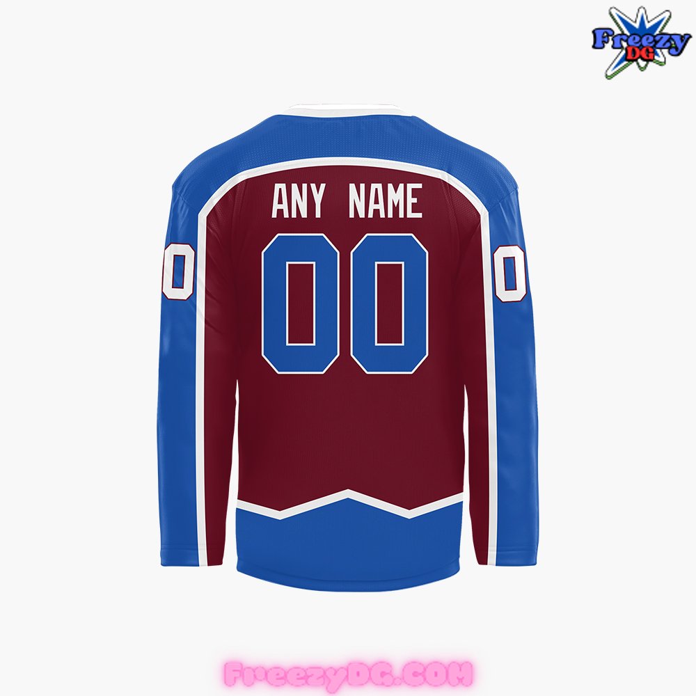 Colorado Avalanche Native American Heritage Month Custom Hockey Jersey
