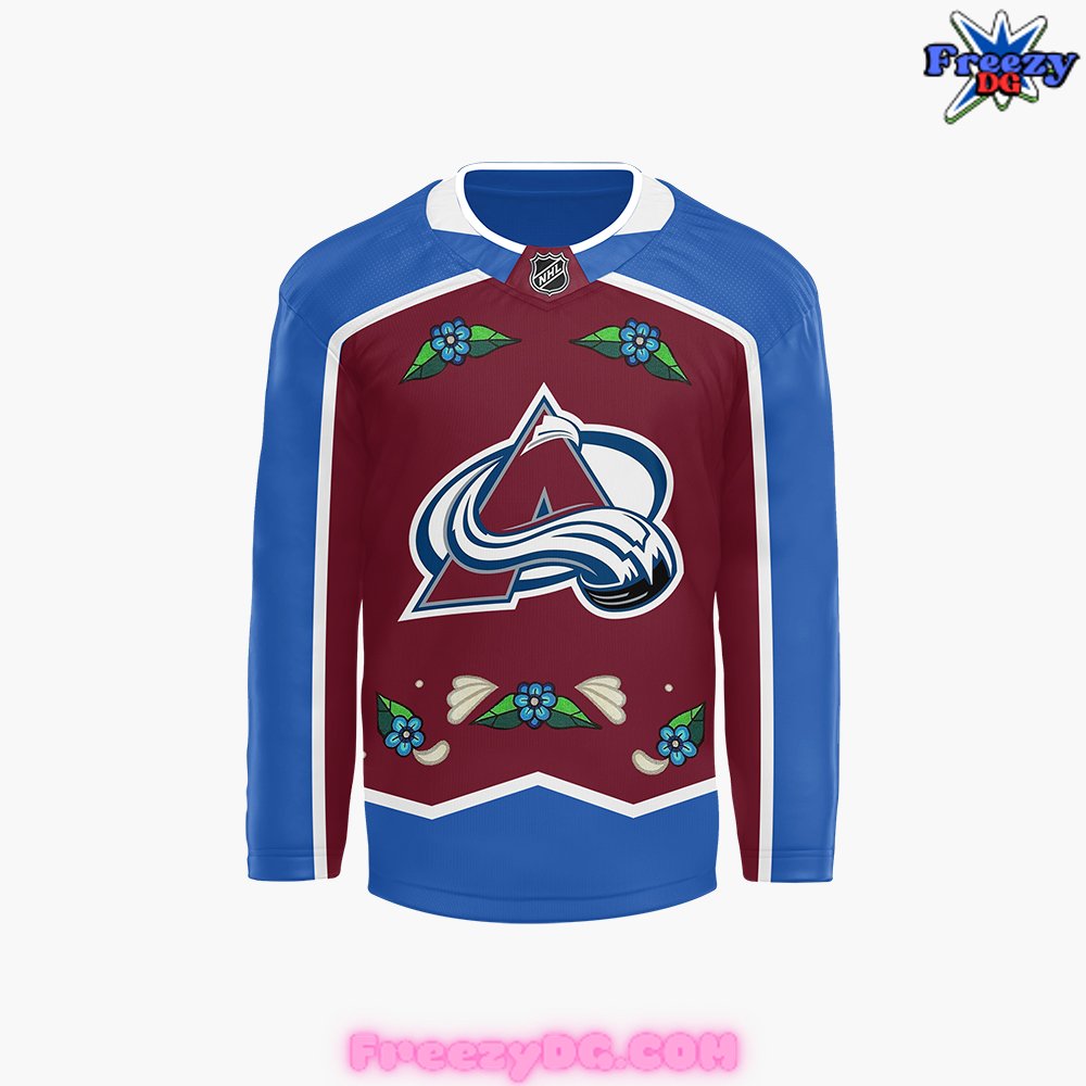 Colorado Avalanche Native American Heritage Month Hockey Jersey