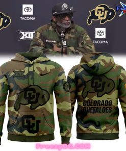 Colorado Buffaloes Coach Prime Special Camo Hoodie