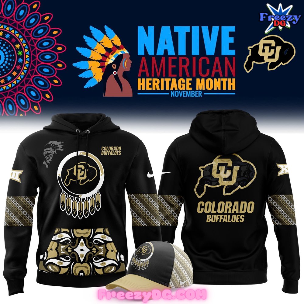 Colorado Buffaloes Native American Heritage Month 2024 Hoodie