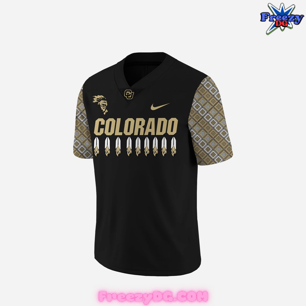 Colorado Buffaloes Native American Heritage Month Football Jersey Colorado Buffaloes Native American Heritage Month Football Jersey