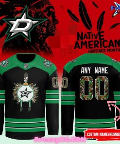 Dallas Stars Christmas Devil Krampus 2024 Hockey Jersey