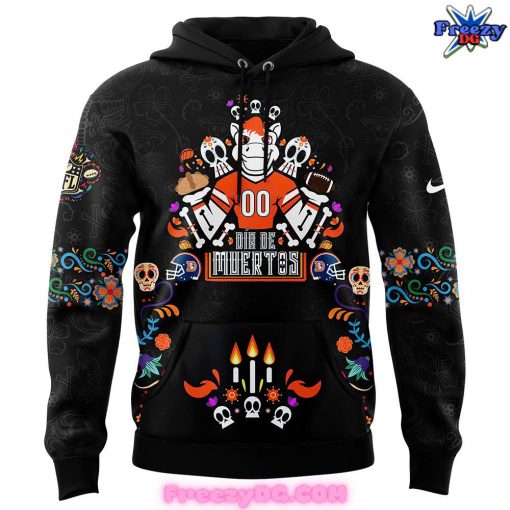 Denver Broncos NFL Dia De Los Muertos Hoodie