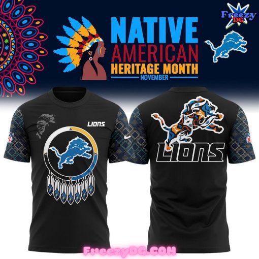 Detroit Lions Native American Heritage Month 2024 T-Shirt