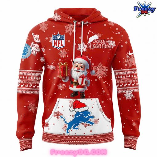 Detroit Lions Merry Christmas 2024 Hoodie