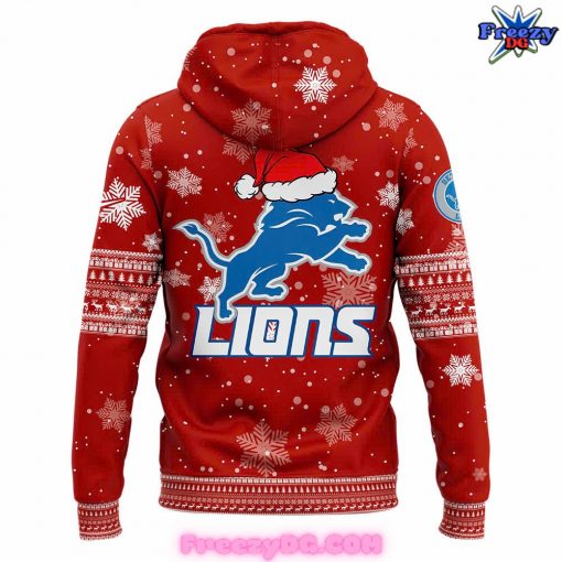 Detroit Lions Merry Christmas 2024 Hoodie