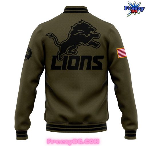 Detroit Lions Salute to Service 2024 Camo Jacket