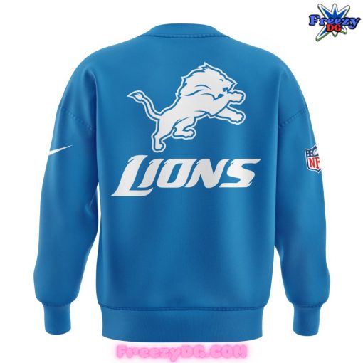 Detroit Lions Thanksgiving Day Special Blue Sweatshirt