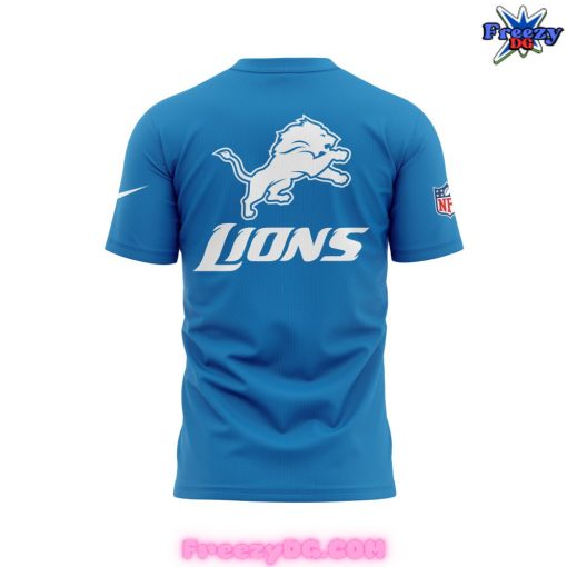 Detroit Lions Thanksgiving Day Special Blue T-Shirt