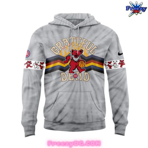 Detroit Pistons Grateful Dead Night 2024 Hoodie